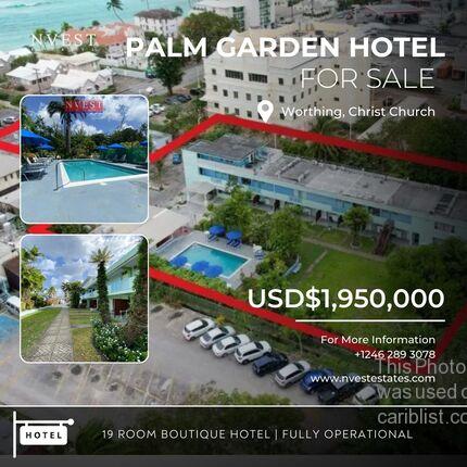 Fully Operational 19 Room Boutique Hotel, Palm Garden, Barbados, Caribbean. Exclusive*,Christ Church