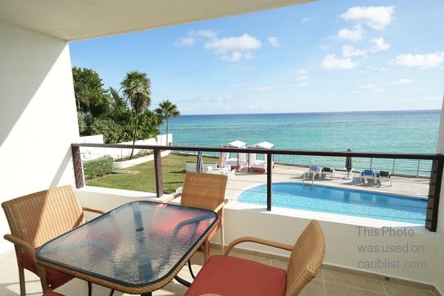 Fully Furnished 2 Bed Beachfront Apartment with Sea Views – St. Lawrence Beach Apt 4, Christ Church,Christ Church