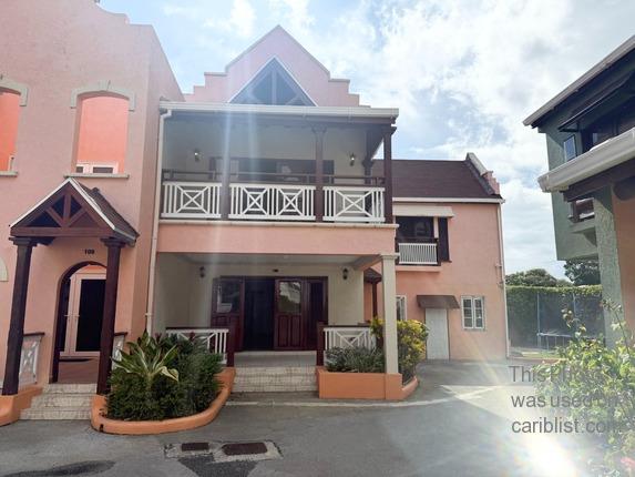 Bright and Spacious 3-Bedroom Townhouse — Rockley Mews (Semi-Furnished with Appliances),Christ Church