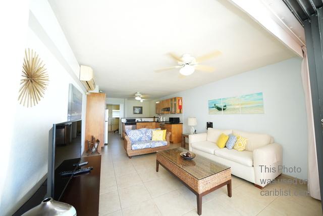 Fully Furnished 2 Bed Beachfront Apartment with Sea Views – St. Lawrence Beach Apt 4, Christ Church,Christ Church