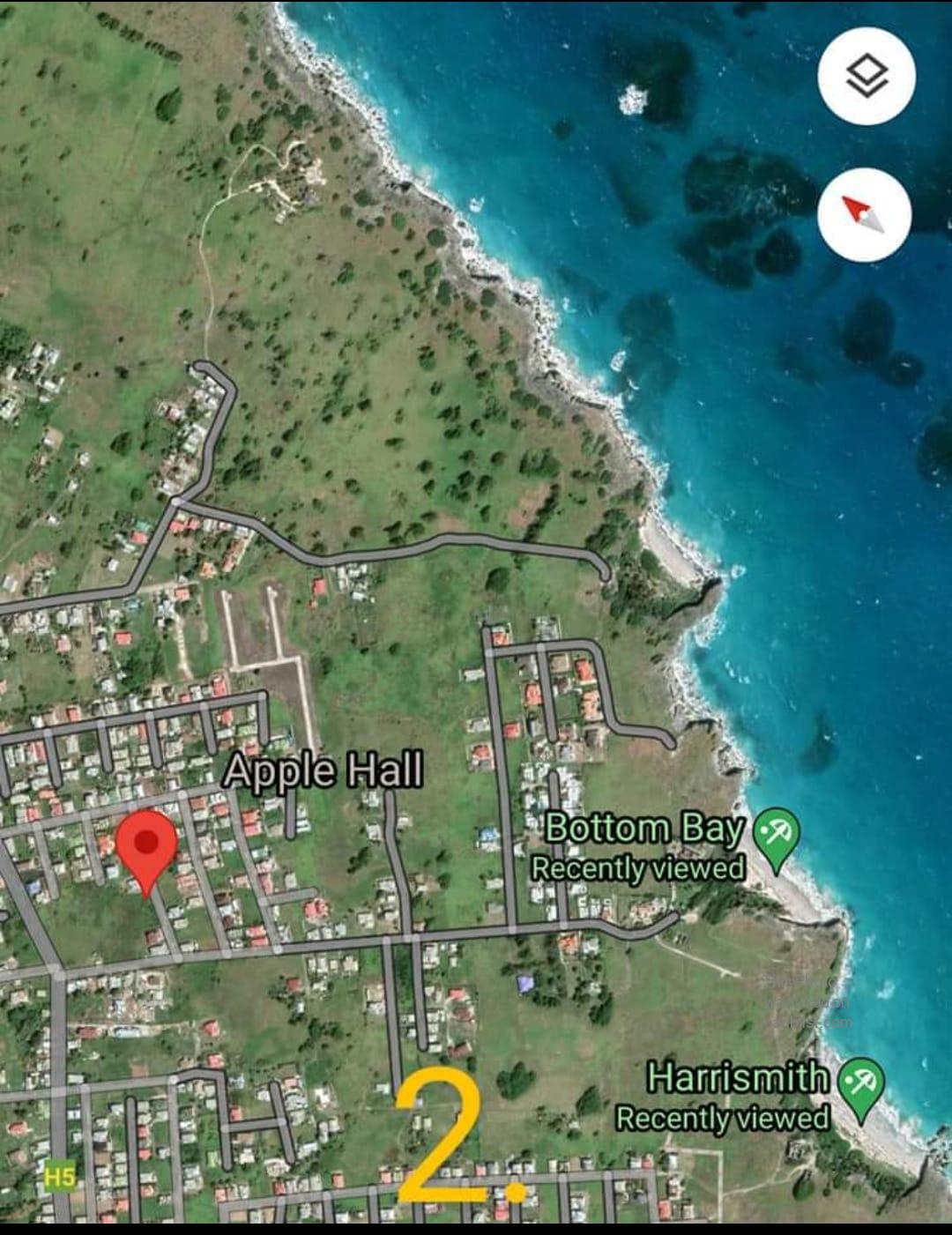 Lovely Residential Lot in a Peaceful Location-289 Inchcape terrace, Near Sea and Six Roads,St. Philip